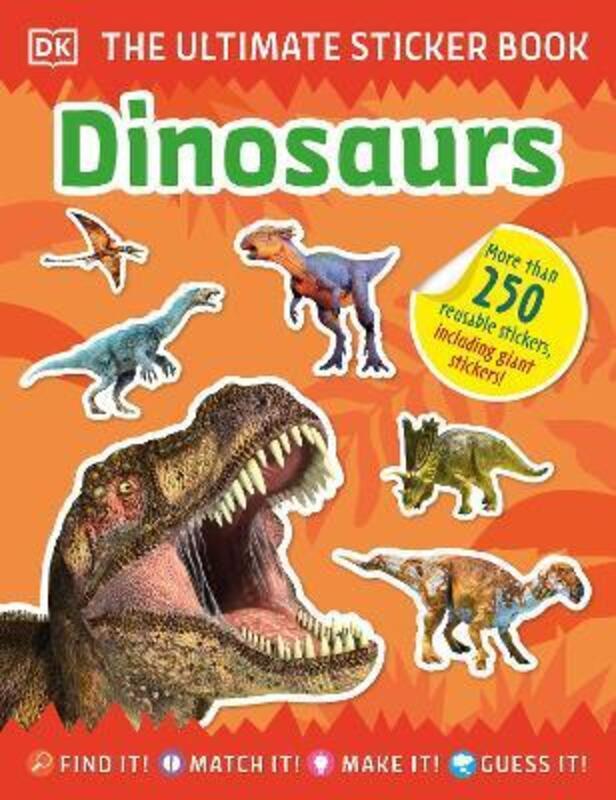 Ultimate Sticker Book Dinosaurs