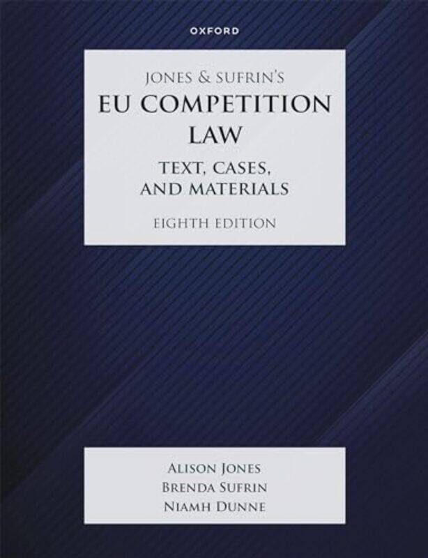 

Jones & Sufrins EU Competition Law by PlatoRobin Waterfield-Paperback