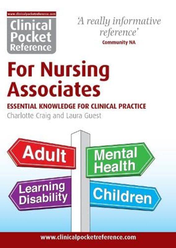 

Clinical Pocket Reference For Nursing Associates by Charlotte CraigLaura Guest-Paperback