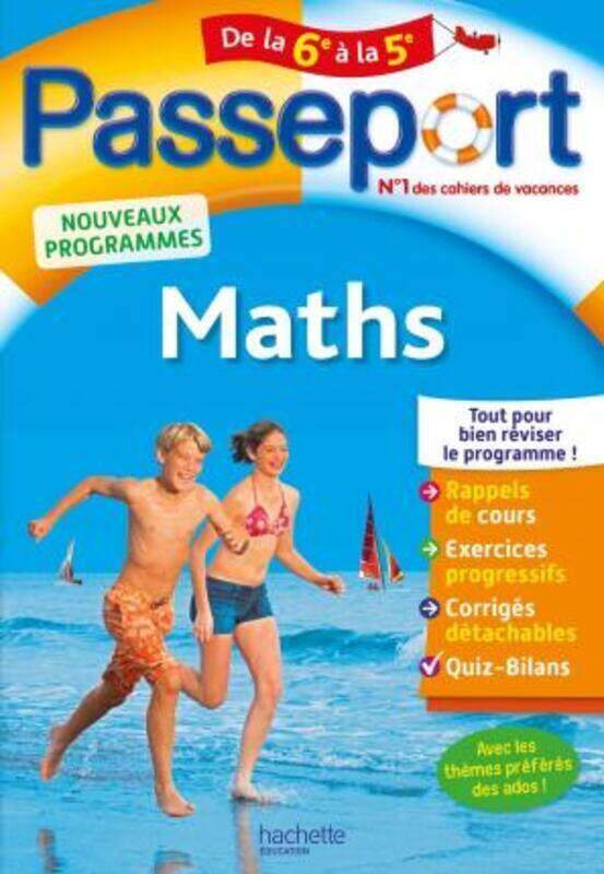 

PASSEPORT - MATHS DE LA 6E A LA 5 E.paperback,By :ROUSSEAU PHILIPPE