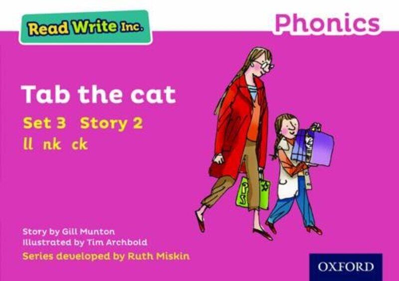 

Read Write Inc Phonics Tab the Cat Pink Set 3 Storybook 2 by Ellyce Fulmore-Paperback