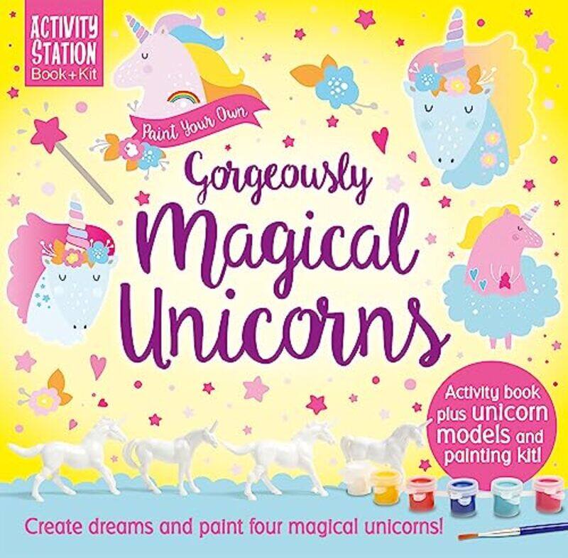 

Paint Your Own Gorgeous Unicorns -Paperback