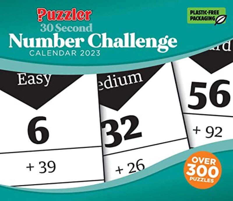 

30 Second Number Challenge Puzzler Box by Carous - Paperback