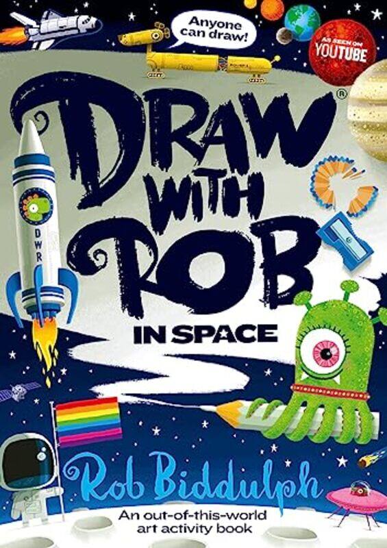 

Draw With Rob In Space by Rob Biddulph-Paperback