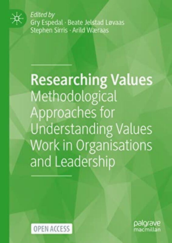 

Researching Values By Gry Espedalbeate Jel...Paperback