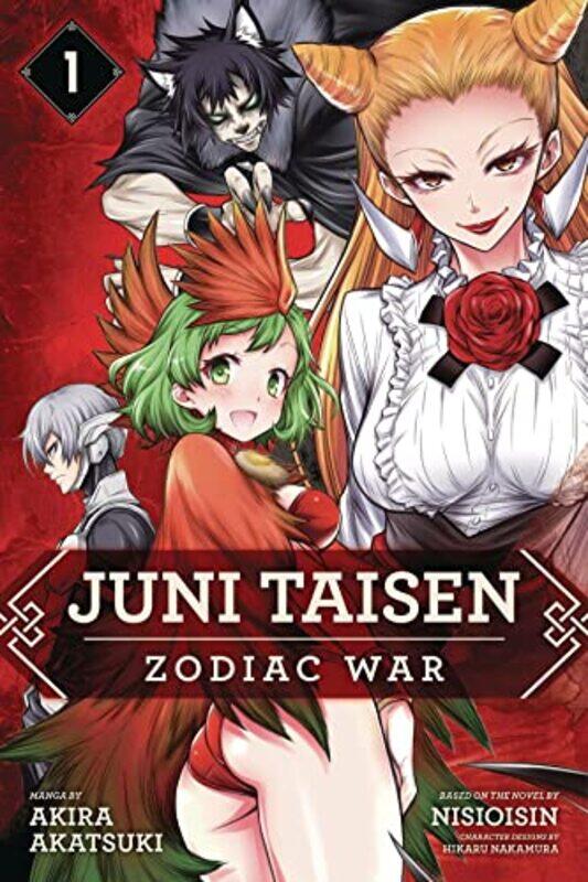 

Juni Taisen Zodiac War manga Vol 1 by NisioisinHikaru Nakamura-Paperback