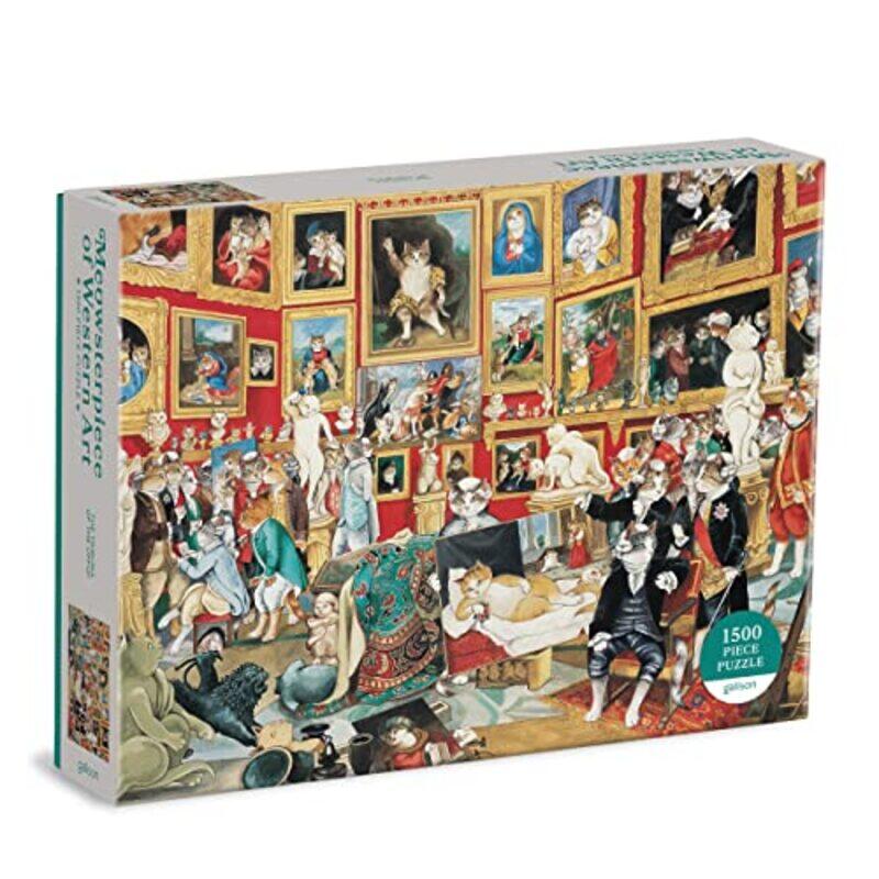 

Tribuna Of The Uffizi Meowsterpiece 1500 By Herbert Susan - Hardcover