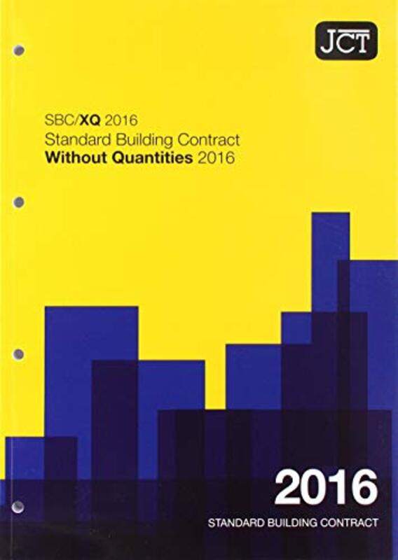 

JCTStandard Building Contract Without Quantities 2016 -Paperback