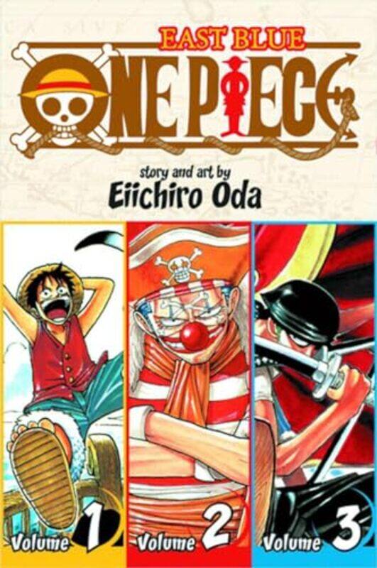 

One Piece Omnibus Edition Vol 1 by Eiichiro Oda-Paperback