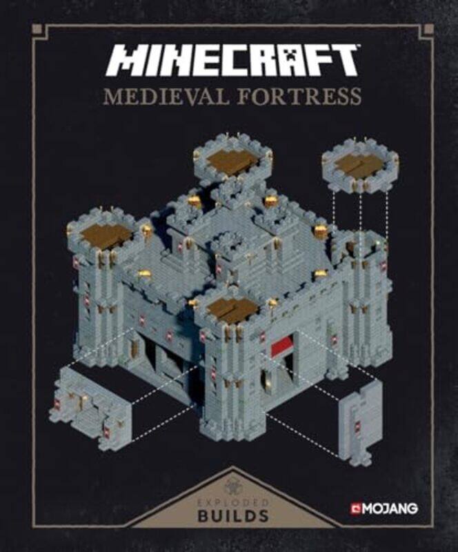 

Minecraft Exploded Builds Medieval Fortr By Jelley Craig - Hardcover