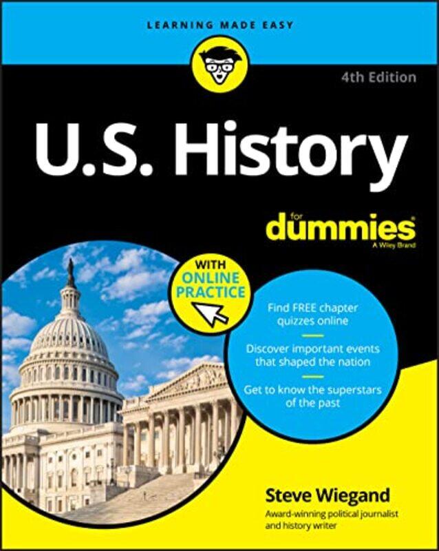 

US History For Dummies by Steve Wiegand-Paperback