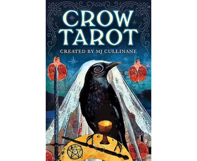 

Crow Tarot Deck, Flash Cards, By: Mj Cullinane