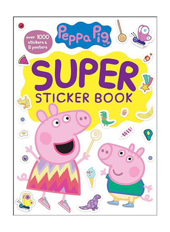 

Peppa Pig Super Sticker Book, Paperback Book, By: Golden Books