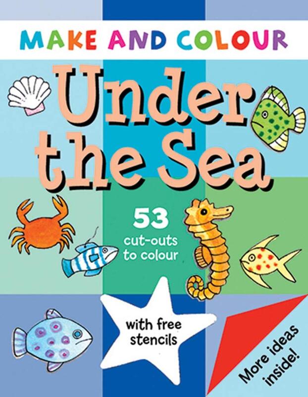 Make and Colour Under the Sea (Make & Colour), Paperback Book, By: Clare Beaton