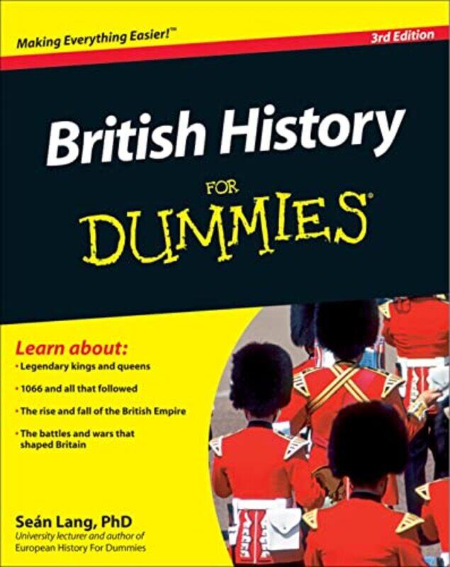 

British History For Dummies by Sean Lang-Paperback