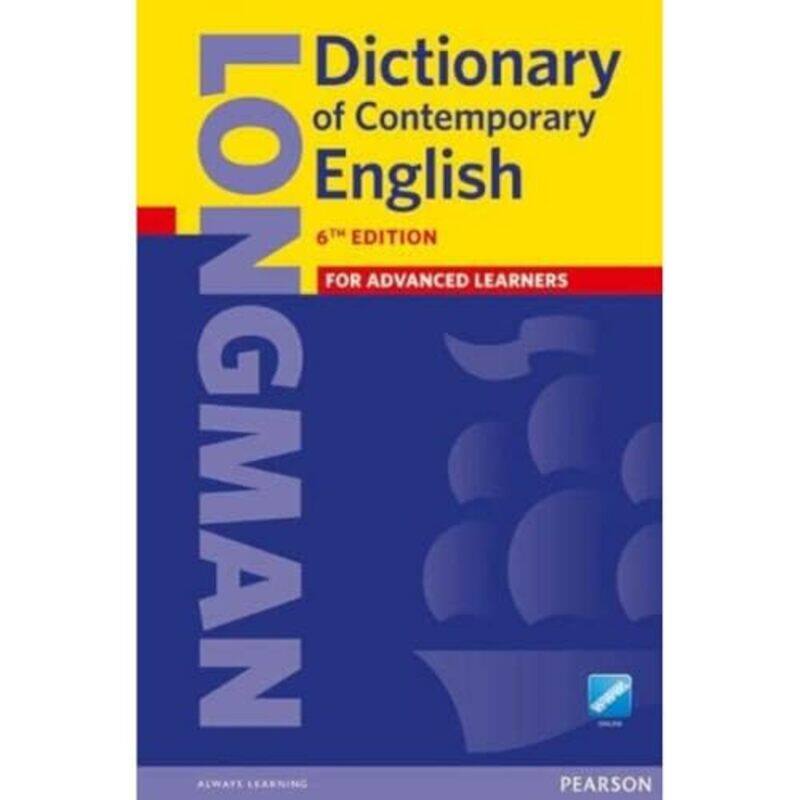 

Longman Dictionary Of Contemporary English 6 Arab World Paper And Online Paperback