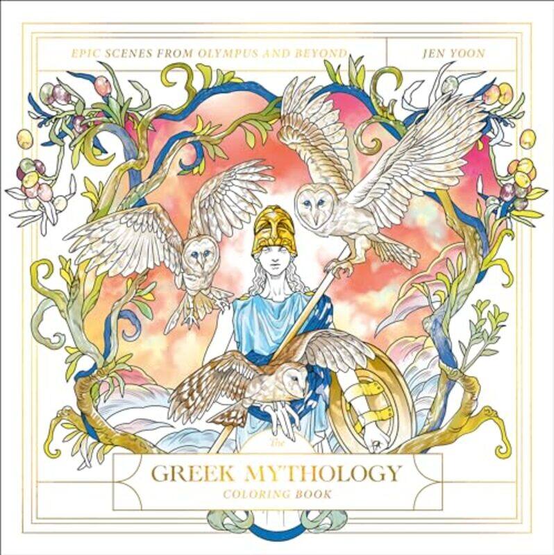 

The Greek Mythology Coloring Book by Jen Yoon -Paperback