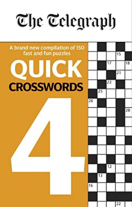 

The Telegraph Quick Crosswords 4 by Telegraph Media Group Ltd-Paperback