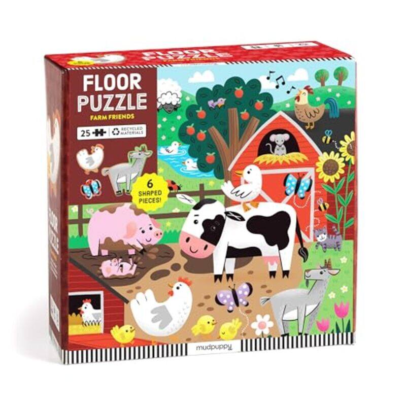 

Farm Friends 25Pc Floor Puzzle By Balsley Emily - Hardcover