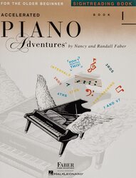 Accelerated Piano Adventures Sightreading Book 1, Paperback Book, By: Nancy Faber