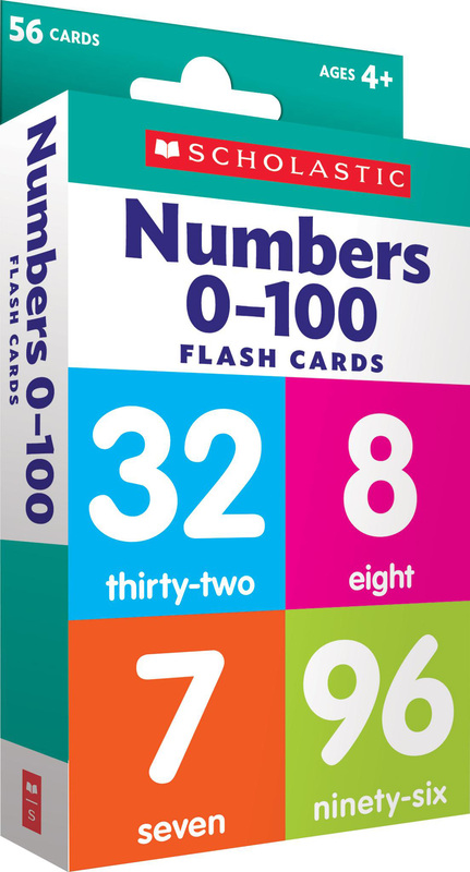 Flash Cards: Numbers 0 - 100, By: Scholastic