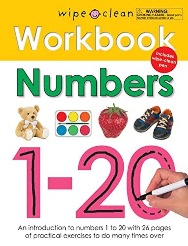 

Wipe Clean Workbook Numbers 1-20 By Priddy, Roger Paperback