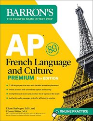 Ap French Language And Culture Premium Fifth Edition 3 Practice Tests by Eliane Kurbegov Paperback
