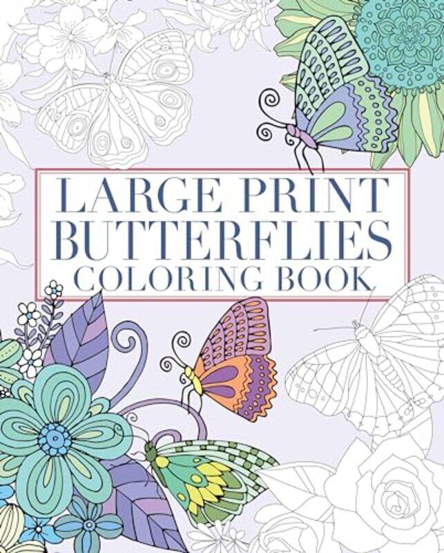 

Lp-Butterflies Coloring Bk By Willow Tansy - Paperback