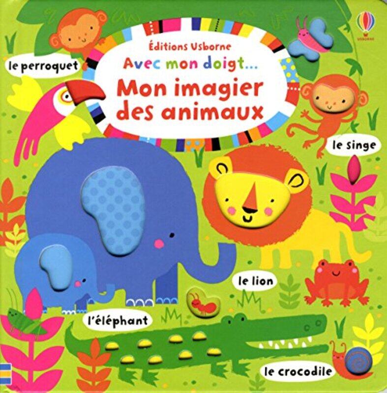 

Avec mon doigt... Mon imagier des animaux,Paperback,By:Fiona Watt