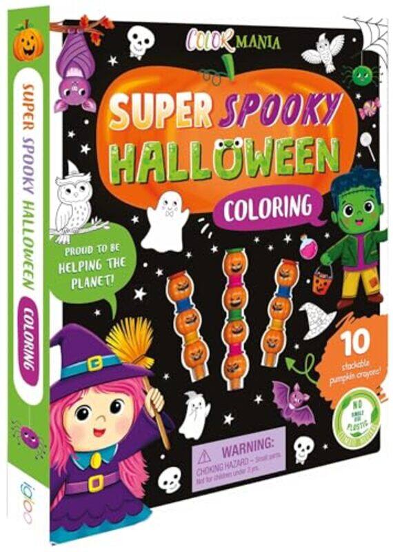 

Super Spooky Halloween Coloring By Igloo - Paperback