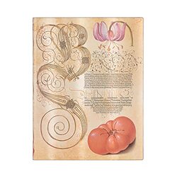 Lily and Tomato Mira Botanica Ultra Lined Journal by Paperblanks-Hardcover