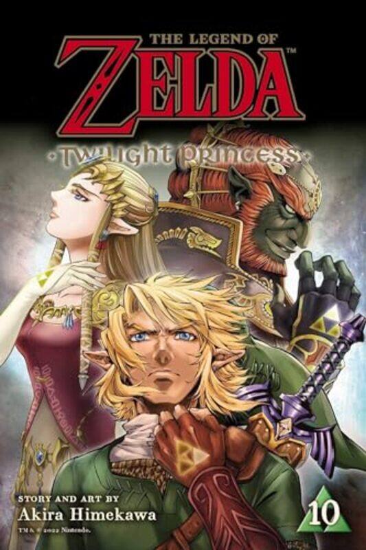 

The Legend of Zelda Twilight Princess Vol 10 by Akira Himekawa-Paperback