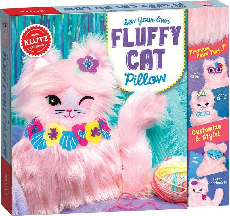 

Sew Your Own Fluffy Cat Pillow, Paperback Book, By: Editors of Klutz