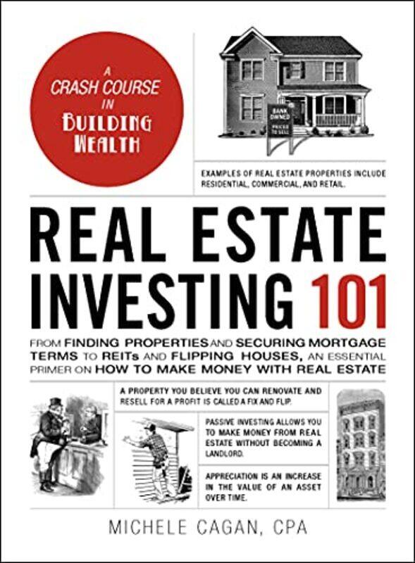 

Real Estate Investing 101 From Finding Properties And Securing Mortgage Terms To Reits And Flipping By Cagan, Michele Hardcover