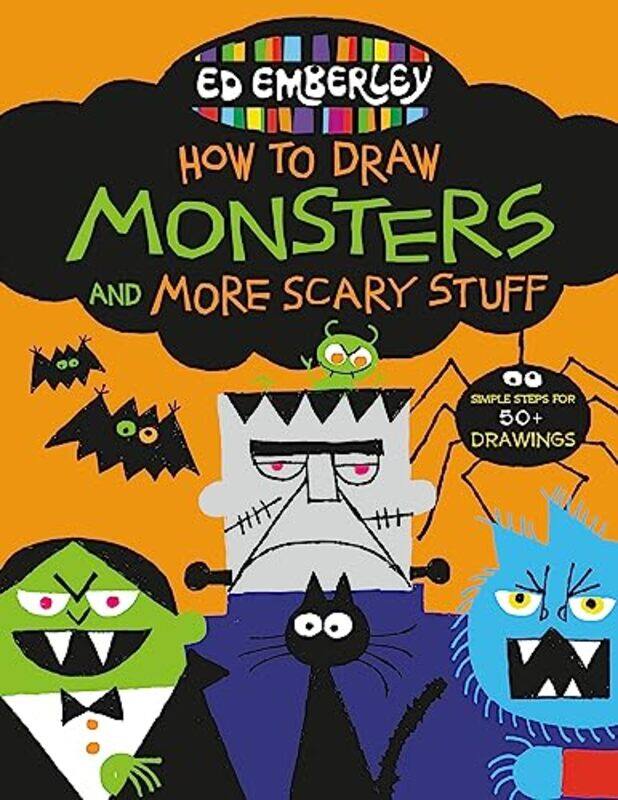 

Ed Emberleys How to Draw Monsters and More Scary Stuff by Ed Emberley-Paperback