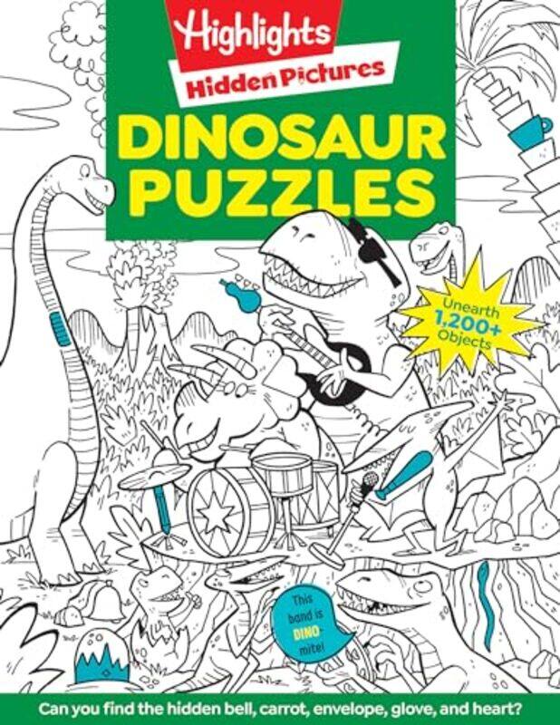 

Dinosaur Puzzles By Highlights - Paperback