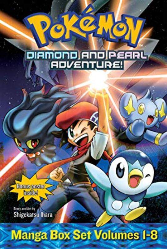 

Pokemon Diamond and Pearl Adventure Box Set by Shigekatsu Ihara-Paperback