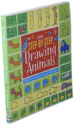 Step-by-Step Drawing Animals, Paperback Book, By: Fiona Watt