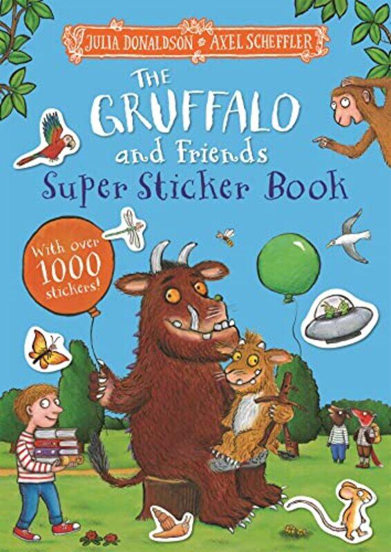 

Gruffalo And Friends Super Sticker Book By Julia Donaldson -Paperback