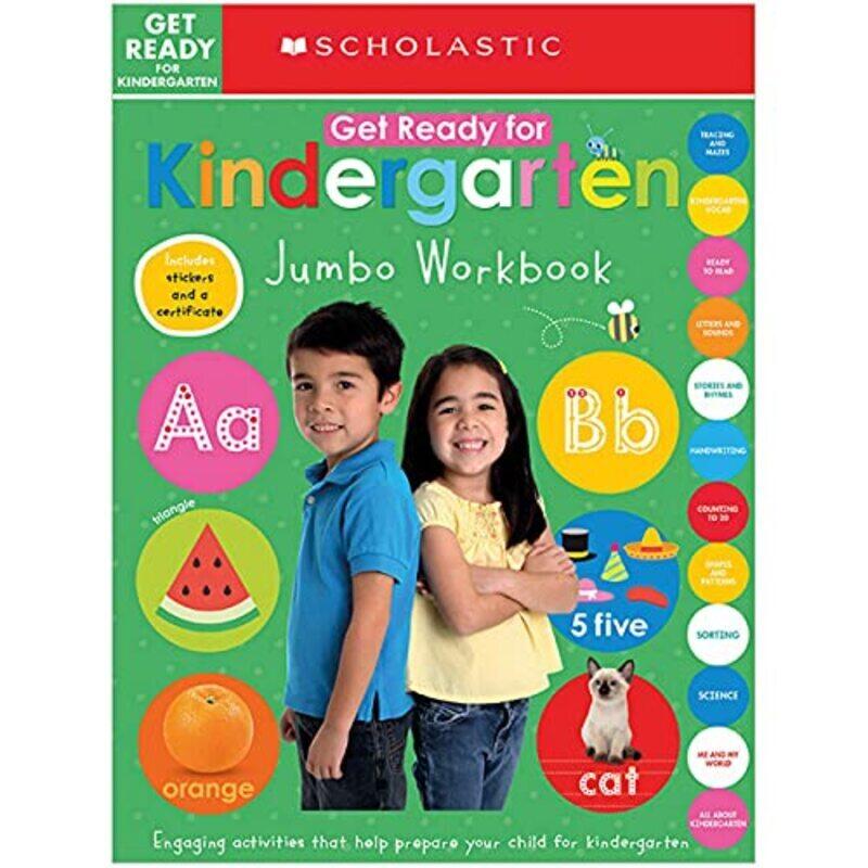 

Get Ready For Kindergarten Jumbo Workbook By Scholastic Paperback