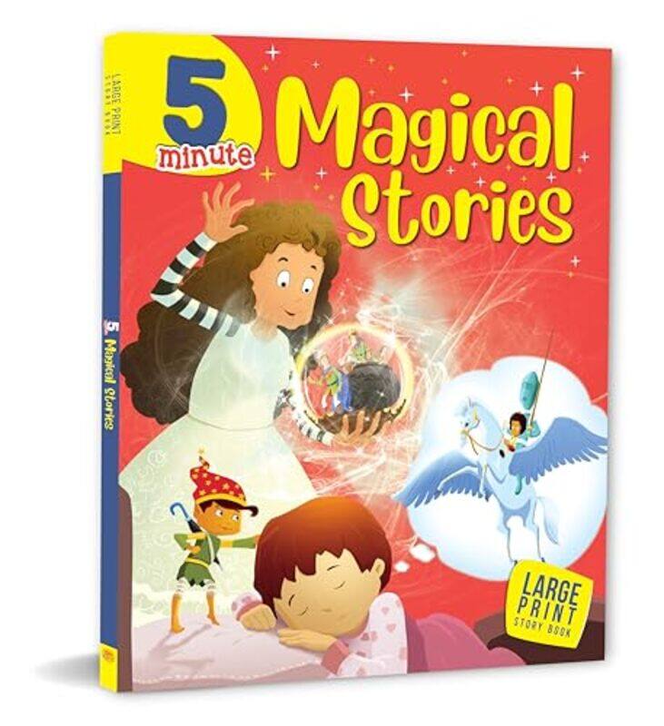 

5 Minute Magical Stoires Large Print By Om Books International -Paperback