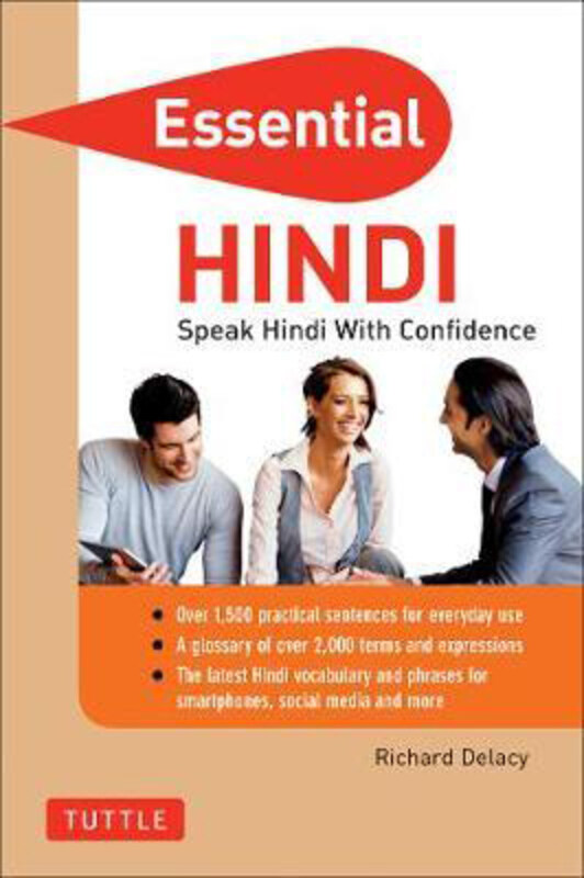 

Essential Hindi: Speak Hindi with Confidence! (Hindi Phrasebook & Dictionary), Paperback Book, By: Richard Delacy