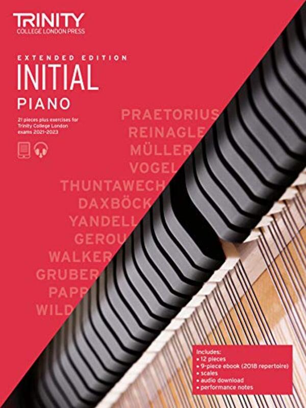 Trinity College London Piano Exam Pieces Plus Exercises 2021-2023: Initial - Extended Edition: 21 pi,Paperback,By:College London, Trinity
