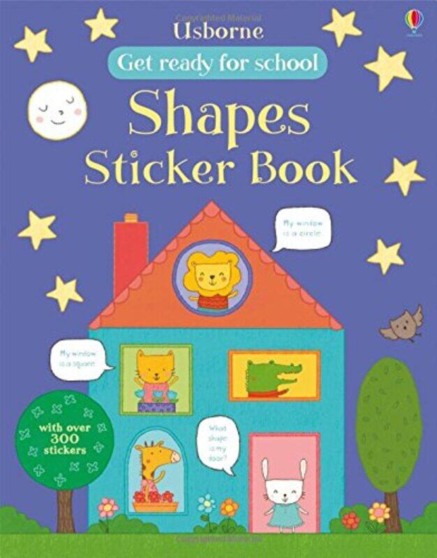 

Shapes Sticker Book (Get Ready for School Sticker Books), Paperback Book, By: Hannah Wood