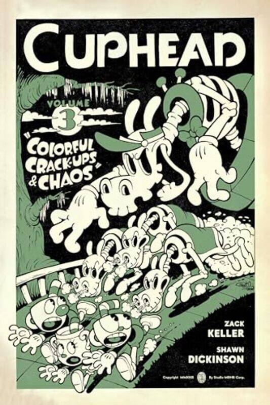 

Cuphead V03 Colorful Crack Ups And Curios By Keller Zack - Paperback