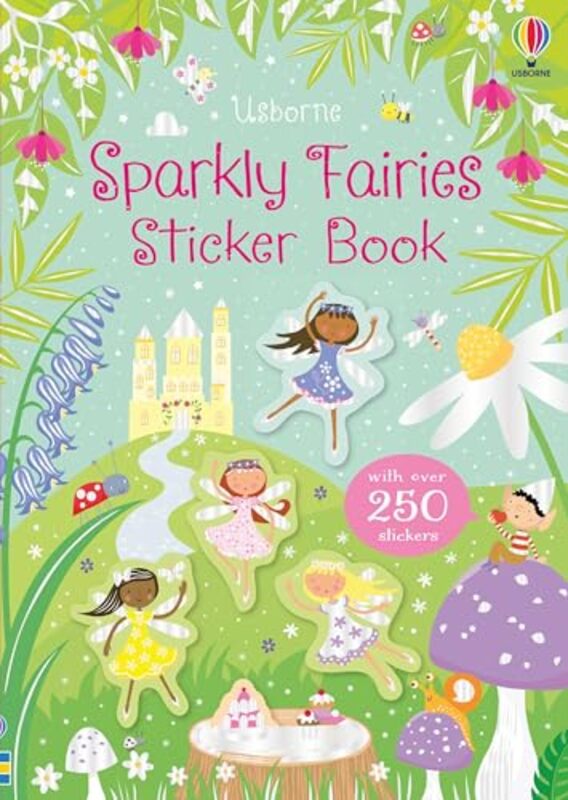 Sparkly Fairies Sticker Book by Ghillie Basan-Paperback