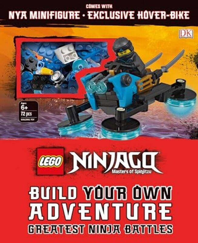 

Lego Ninjago Build Your Own Adventure Greatest Ninja Battles With Nya Minifigure And Exclusive Hove by DK-Paperback