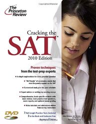 Cracking the SAT with DVD, 2010 Edition (College Test Preparation), Paperback Book, By: Princeton Review