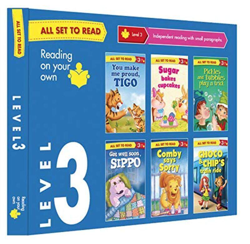 

All Set To Read Readers Level 3 Box by Om Books Editorial Team Hardcover
