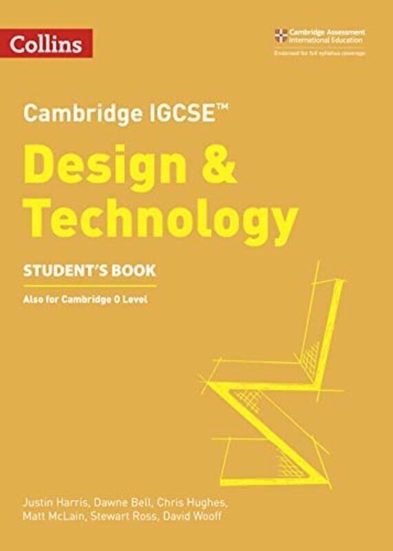 

Cambridge Igcse Tm Design & Technology Students Book Collins Cambridge Igcse Tm By Harris, Justin - Bell, Dawne - Hughes, Chris - McLain, Matt - Ross,